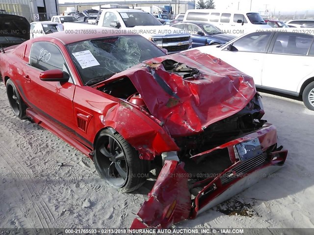 1ZVBP8CH4A5151543 - 2010 FORD MUSTANG GT RED photo 6