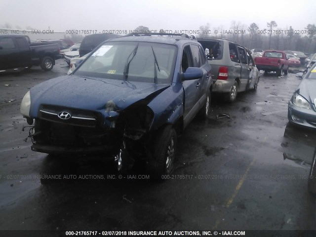 KM8JN12D56U426291 - 2006 HYUNDAI TUCSON GLS/LIMITED 蓝色 照片 2