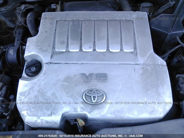 4T1BK3EK5AU099886 - 2010 TOYOTA CAMRY SE/LE/XLE 黑色 照片 10