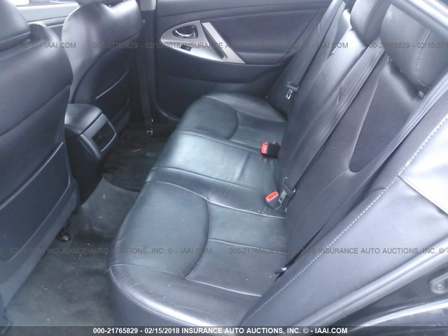 4T1BK3EK5AU099886 - 2010 TOYOTA CAMRY SE/LE/XLE 黑色 照片 8