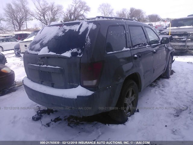 1J4HR48N75C578385 - 2005 JEEP GRAND CHEROKEE LAREDO/COLUMBIA/FREEDOM 黑色 照片 4