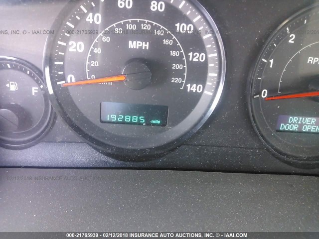 1J4HR48N75C578385 - 2005 JEEP GRAND CHEROKEE LAREDO/COLUMBIA/FREEDOM 黑色 照片 7