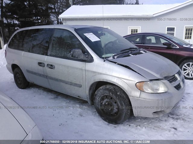 1D4GP24R06B613573 - 2006 DODGE GRAND CARAVAN SE BLUE photo 1