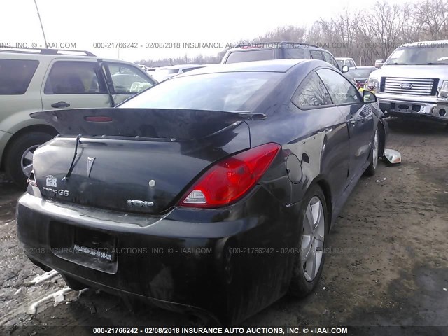 1G2ZM177294132689 - 2009 PONTIAC G6 GXP BLACK photo 4