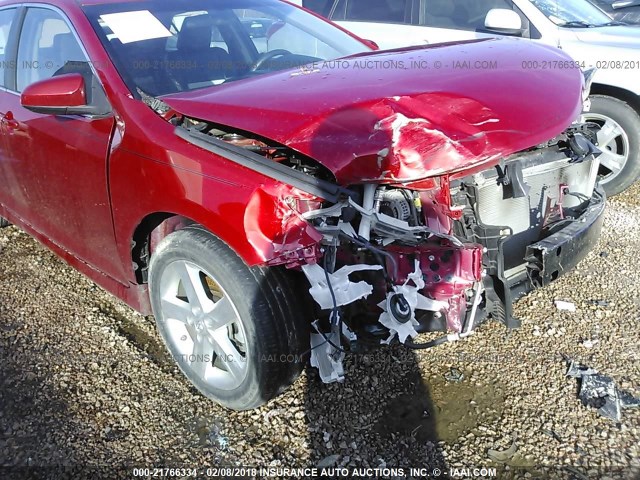 4T1BF1FK4EU745674 - 2014 TOYOTA CAMRY L/SE/LE/XLE RED photo 6