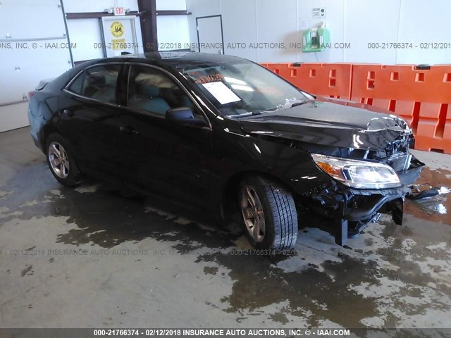 1G11B5SL1FF176458 - 2015 CHEVROLET MALIBU LS 黑色 照片 1