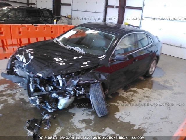 1G11B5SL1FF176458 - 2015 CHEVROLET MALIBU LS 黑色 照片 2