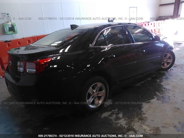 1G11B5SL1FF176458 - 2015 CHEVROLET MALIBU LS 黑色 照片 4