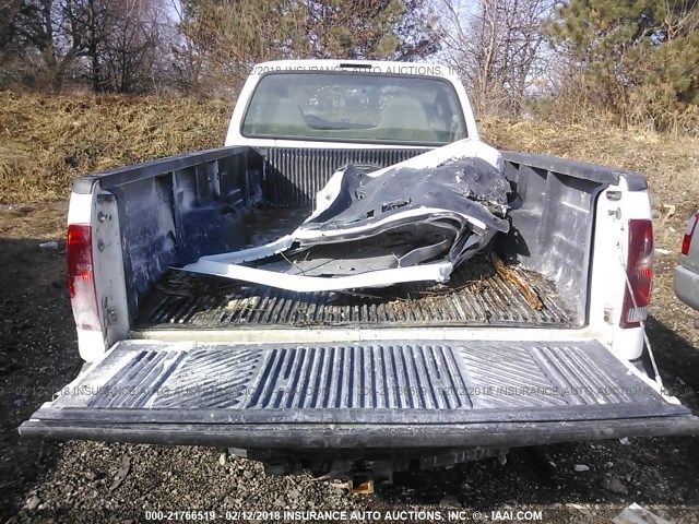 1FTSF21P07EA97342 - 2007 FORD F250 SUPER DUTY WHITE photo 8