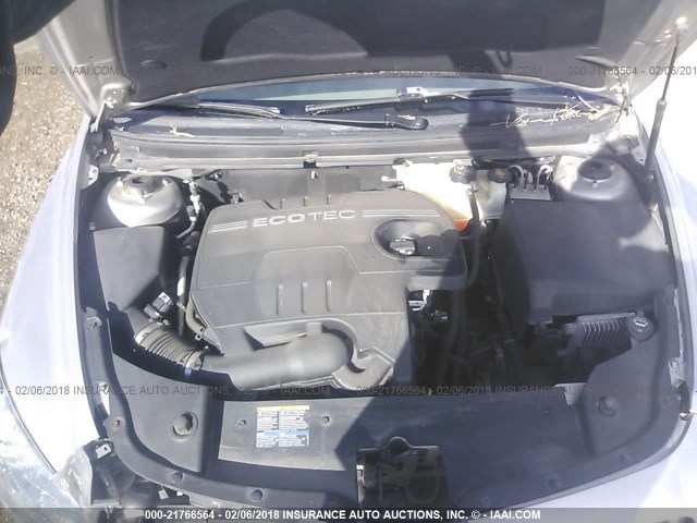 1G1ZG57B18F215797 - 2008 CHEVROLET MALIBU LS 银色 照片 10