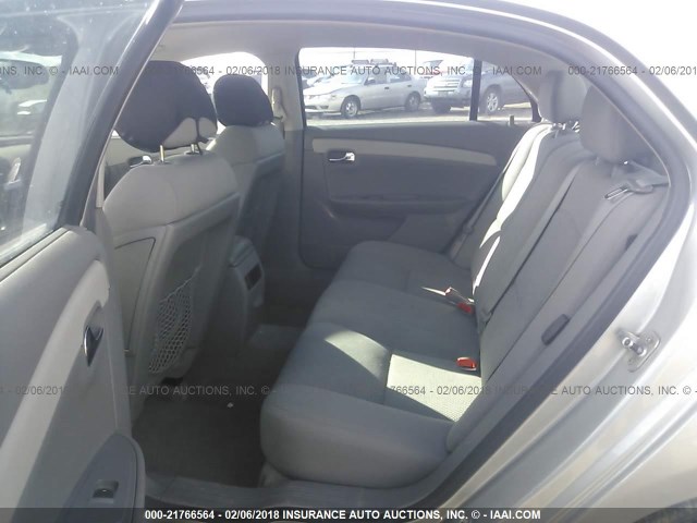 1G1ZG57B18F215797 - 2008 CHEVROLET MALIBU LS 银色 照片 8