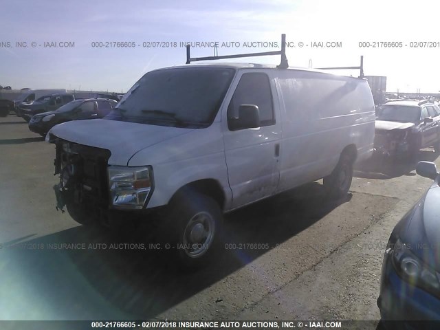 1FTSS3EL4CDA85994 - 2012 FORD ECONOLINE E350 SUPER DUTY VAN WHITE photo 2