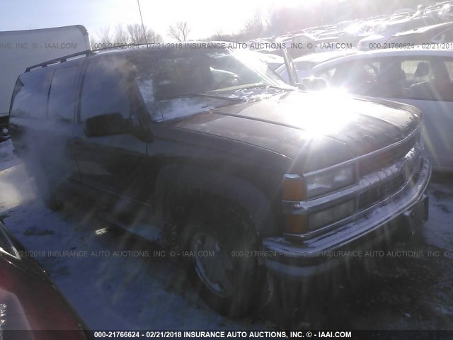 1GNFK16R2XJ321341 - 1999 CHEVROLET SUBURBAN K1500 MAROON photo 1