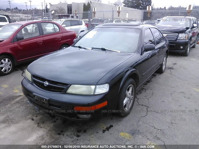 JN1CA21D1VT823245 - 1997 NISSAN MAXIMA GLE/GXE/SE BLACK photo 2