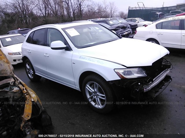 WA1DGAFP8DA073067 - 2013 AUDI Q5 PREMIUM PLUS WHITE photo 1