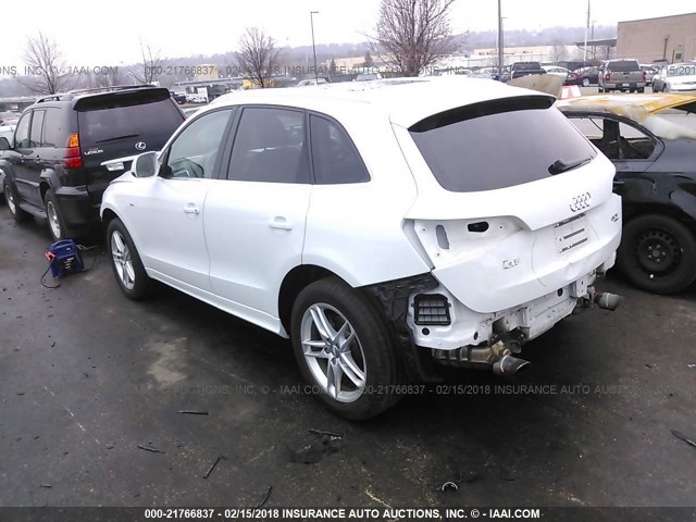 WA1DGAFP8DA073067 - 2013 AUDI Q5 PREMIUM PLUS WHITE photo 3