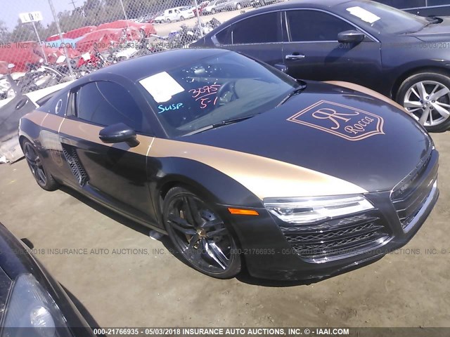 WUAFUAFG4EN000105 - 2014 AUDI R8 BLACK photo 1