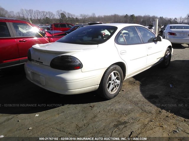 1G2WK52J73F114428 - 2003 PONTIAC GRAND PRIX SE WHITE photo 4