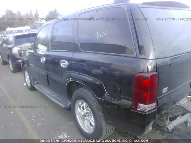 1GYEC63T82R104976 - 2002 CADILLAC ESCALADE LUXURY შავი ფოტო 3