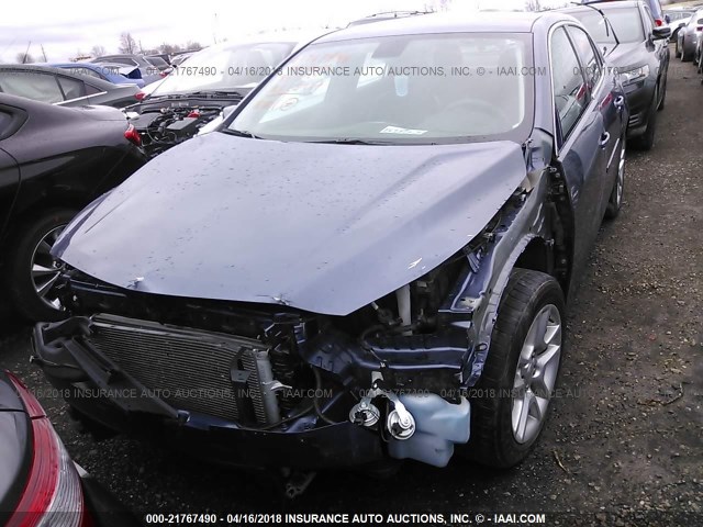 1G11C5SL8FF150436 - 2015 CHEVROLET MALIBU 1LT 蓝色 照片 2