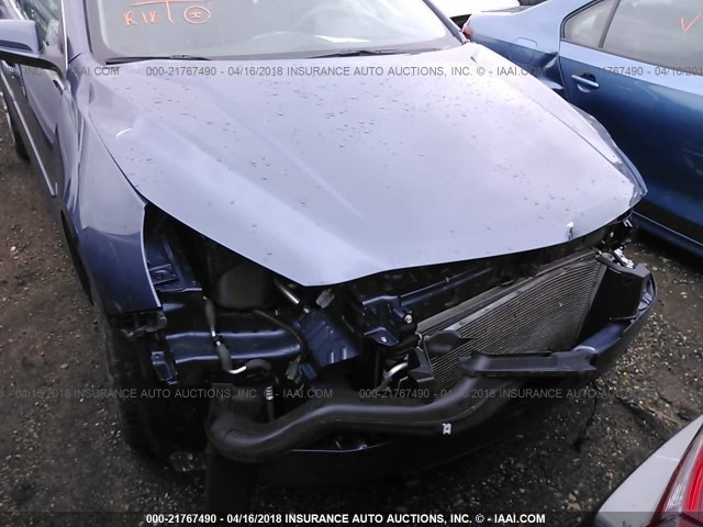 1G11C5SL8FF150436 - 2015 CHEVROLET MALIBU 1LT 蓝色 照片 6