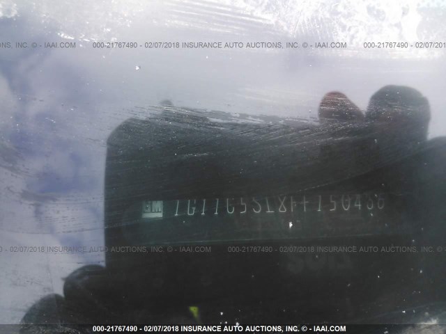 1G11C5SL8FF150436 - 2015 CHEVROLET MALIBU 1LT 蓝色 照片 9