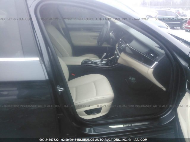 WBAFU7C58CDU58846 - 2012 BMW 535 XI BLACK photo 5