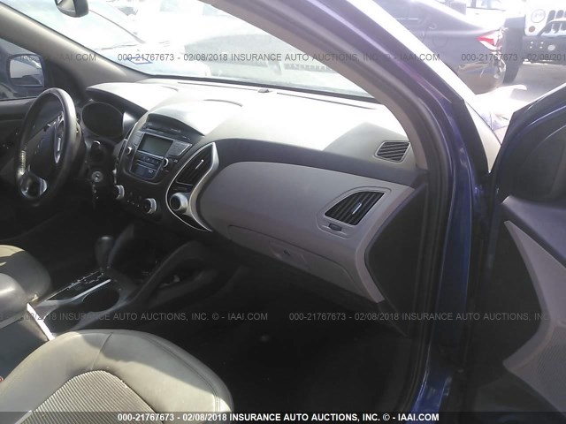 KM8JU3AC3BU146886 - 2011 HYUNDAI TUCSON GLS/LIMITED Dark Blue photo 5