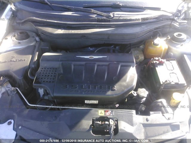 2A8GF78446R874503 - 2006 CHRYSLER PACIFICA LIMITED GRAY photo 10