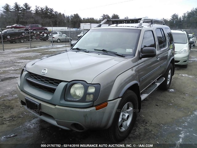 5N1ED28Y24C605511 - 2004 NISSAN XTERRA XE/SE BEIGE photo 2