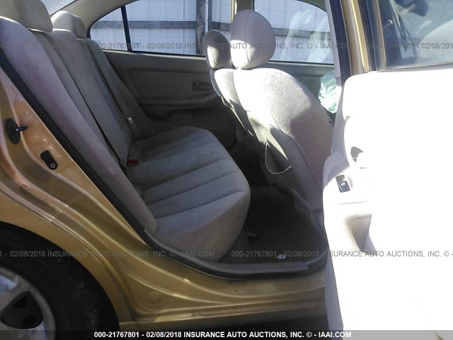 KMHDN46D74U725819 - 2004 HYUNDAI ELANTRA GLS/GT GOLD photo 8