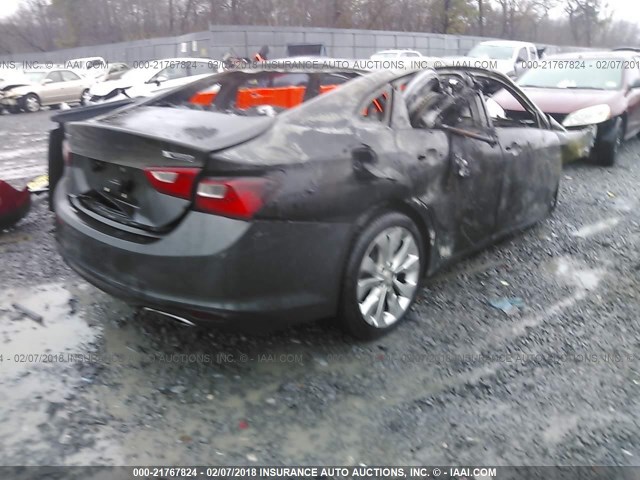 1G1ZH5SXXHF190088 - 2017 CHEVROLET MALIBU PREMIER GRAY photo 4