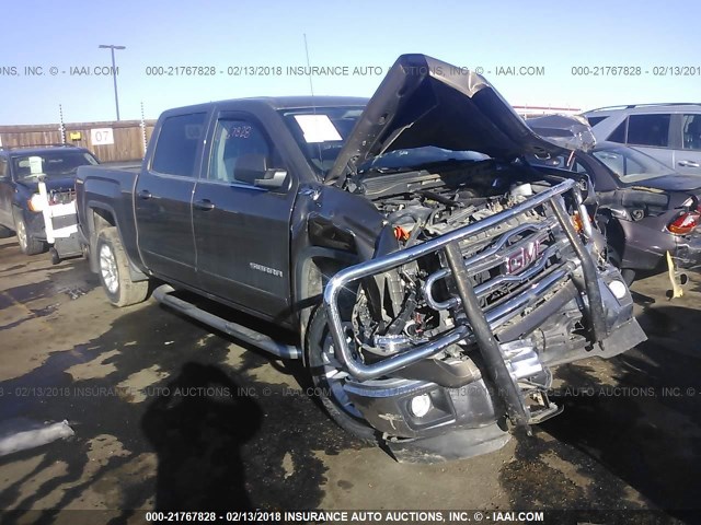 3GTU2UEC5EG338440 - 2014 GMC SIERRA K1500 SLE BROWN photo 1