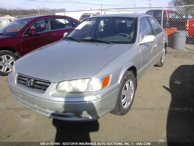 4T1BG22K71U839552 - 2001 TOYOTA CAMRY CE/LE/XLE 银色 照片 2
