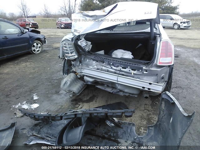 2C3CA5CG6BH546370 - 2011 CHRYSLER 300 LIMITED SILVER photo 6