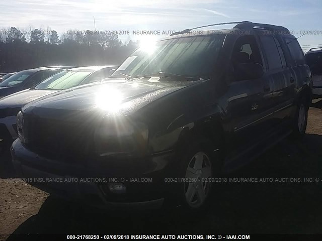 1GNET16S126136530 - 2002 CHEVROLET TRAILBLAZER EXT BLACK photo 2