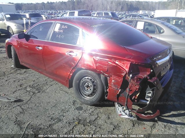 1N4AL3AP5DC210211 - 2013 NISSAN ALTIMA 2.5/S/SV/SL RED photo 3