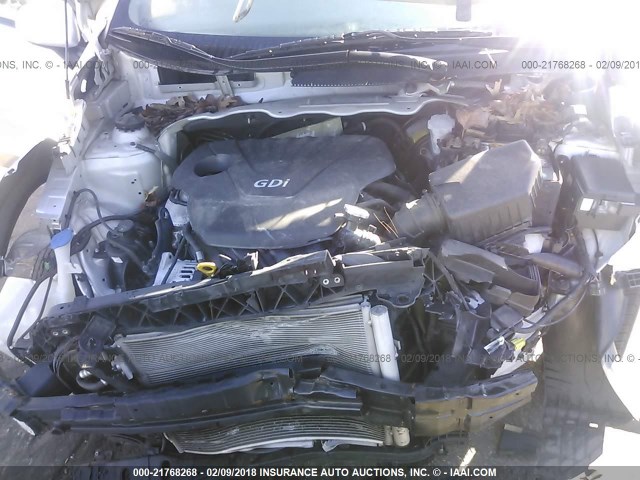 KNADM4A3XD6250741 - 2013 KIA RIO LX Արծաթագույն լուսանկար 10