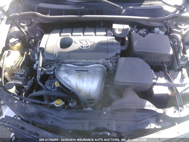 4T1BF3EK1AU004289 - 2010 TOYOTA CAMRY SE/LE/XLE 黑色 照片 10