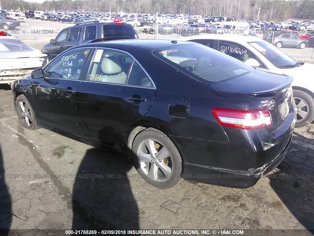 4T1BF3EK1AU004289 - 2010 TOYOTA CAMRY SE/LE/XLE 黑色 照片 3