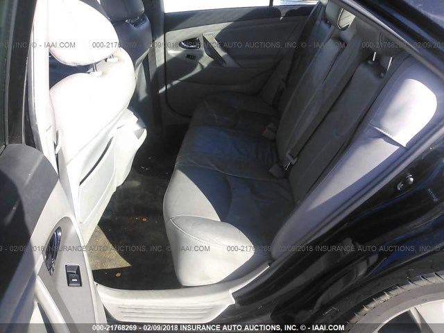 4T1BF3EK1AU004289 - 2010 TOYOTA CAMRY SE/LE/XLE 黑色 照片 8