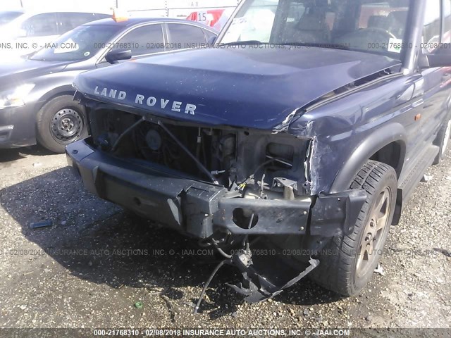 SALTR16463A804989 - 2003 LAND ROVER DISCOVERY II HSE BLUE photo 6