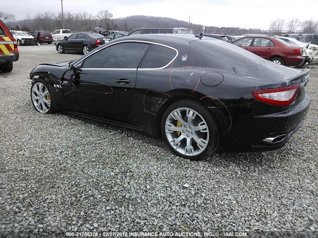 ZAM45KLA8A0051214 - 2010 MASERATI GRANTURISMO S BLACK photo 3