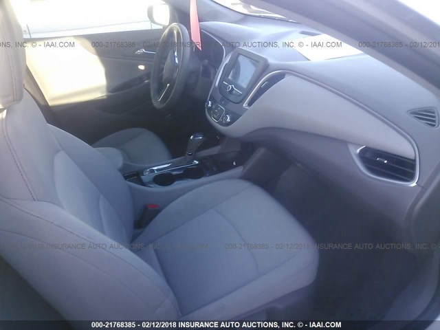 1G1ZB5ST5GF173261 - 2016 CHEVROLET MALIBU LS 银色 照片 5