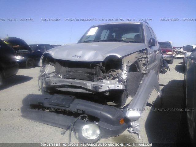 1J4GK48K17W507240 - 2007 JEEP LIBERTY SPORT 银色 照片 2
