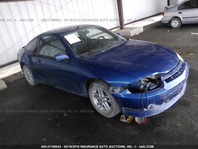 1G1JH12F147299296 - 2004 CHEVROLET CAVALIER LS SPORT BLUE photo 1