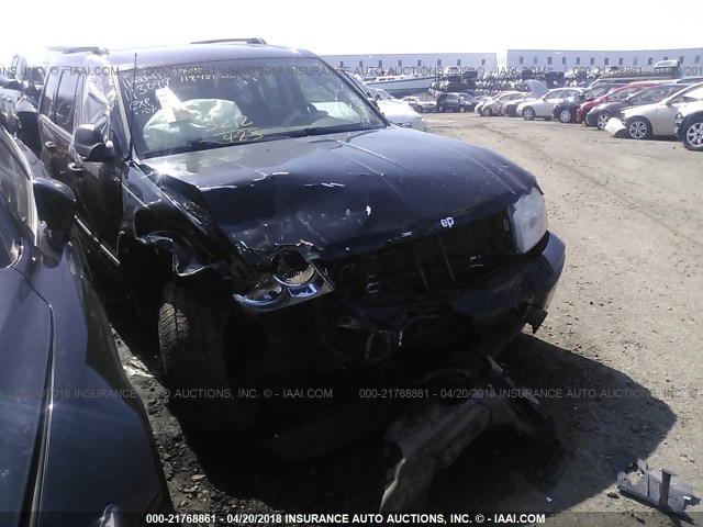 1J4GS48K66C322584 - 2006 JEEP GRAND CHEROKEE LAREDO/COLUMBIA/FREEDOM 黑色 照片 1