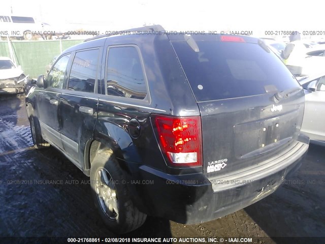 1J4GS48K66C322584 - 2006 JEEP GRAND CHEROKEE LAREDO/COLUMBIA/FREEDOM 黑色 照片 3