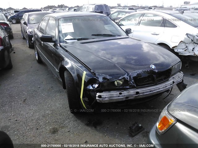 WBAGF8328WDL54159 - 1998 BMW 740 I AUTOMATIC BLACK photo 1