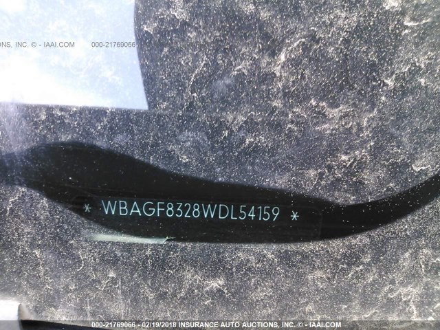 WBAGF8328WDL54159 - 1998 BMW 740 I AUTOMATIC BLACK photo 9